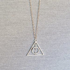 Deathly Hallows Zinc Silver Alloy Pendant